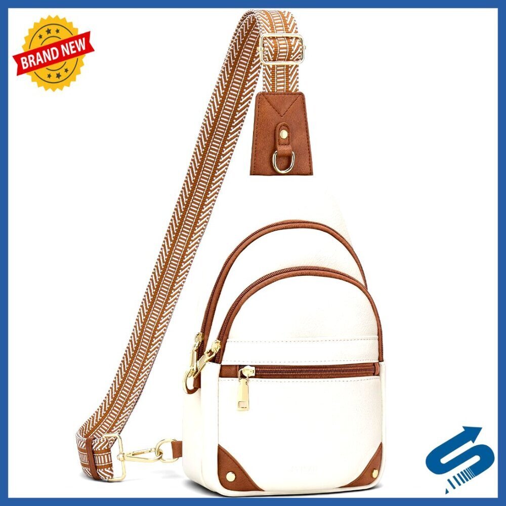 Anti-Theft RFID Crossbody Sling Bag Travel Purse Minimal Chic Adjustable Strap